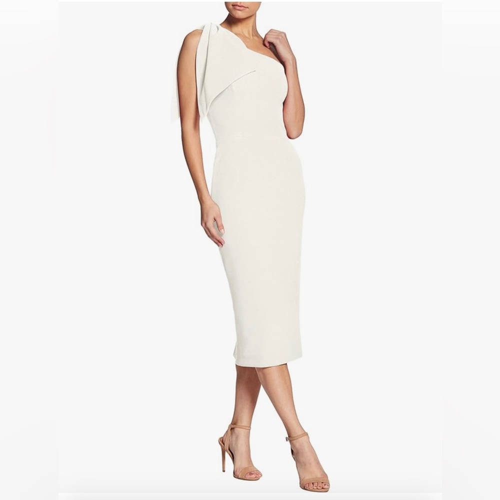 Dress the Population Ivory/Off White Dress